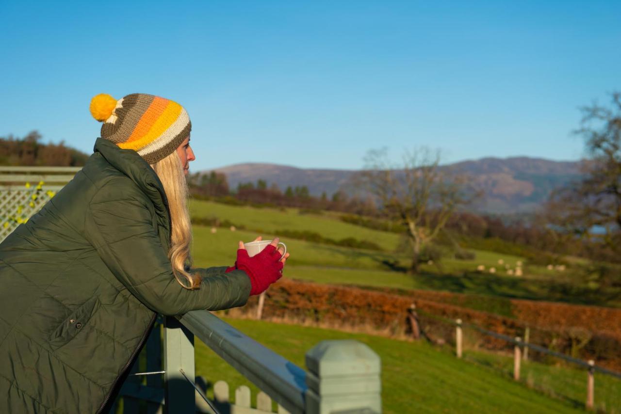 Bonnie Barns - Adults Only Luxury Lodges With Hot Tubs Luss Eksteriør bilde