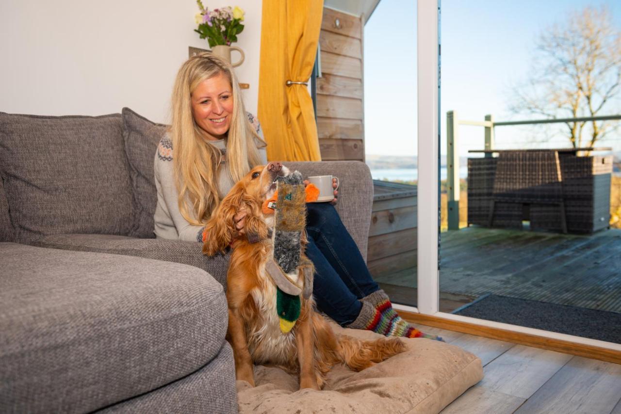 Bonnie Barns - Adults Only Luxury Lodges With Hot Tubs Luss Eksteriør bilde