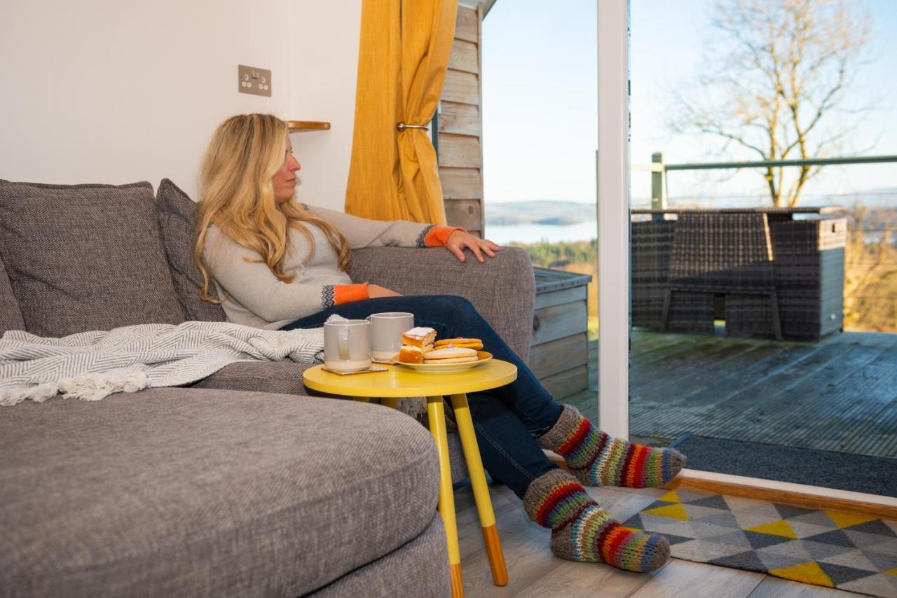 Bonnie Barns - Adults Only Luxury Lodges With Hot Tubs Luss Eksteriør bilde