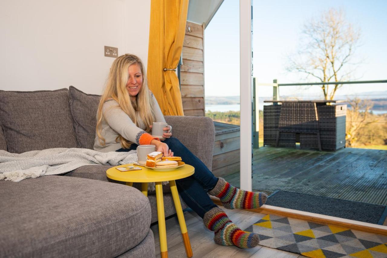 Bonnie Barns - Adults Only Luxury Lodges With Hot Tubs Luss Eksteriør bilde