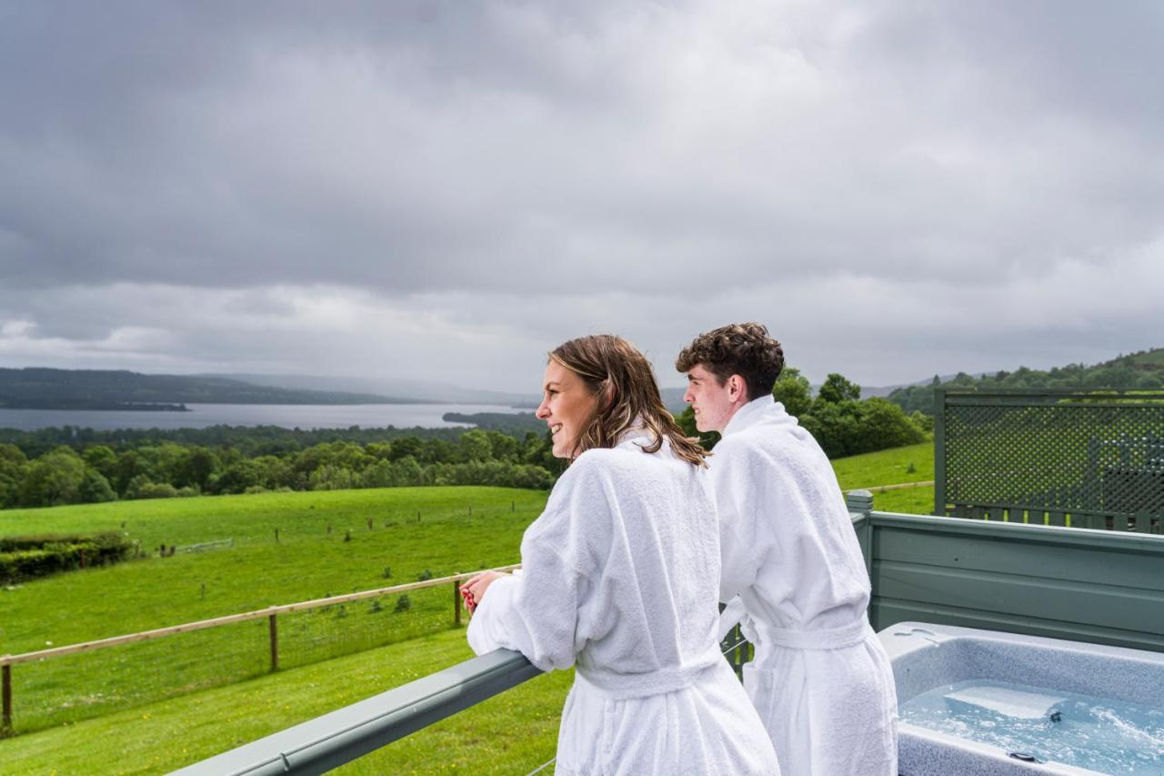 Bonnie Barns - Adults Only Luxury Lodges With Hot Tubs Luss Eksteriør bilde