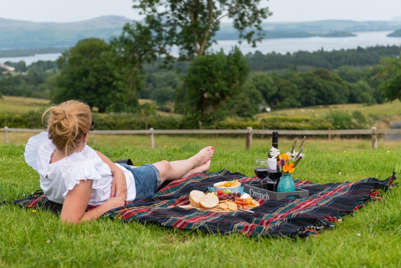 Bonnie Barns - Adults Only Luxury Lodges With Hot Tubs Luss Eksteriør bilde